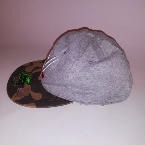 Genuine Snapback Adult Mens Womens Unisex Cap Hat WWE Wrestling Camo Gray Preown - Picture 7 of 16